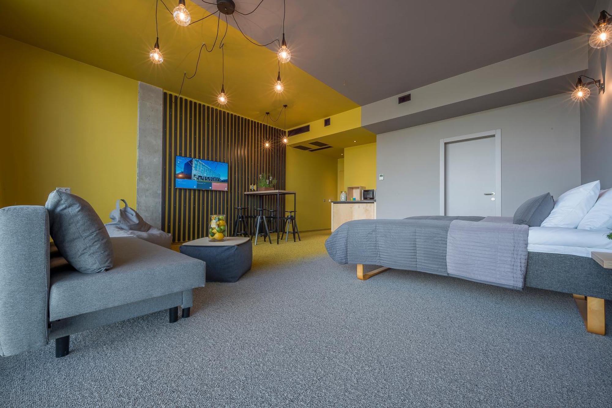 Urbihop Hotel Аеропорт Вільнюс Номер фото